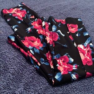 High waist flare pants